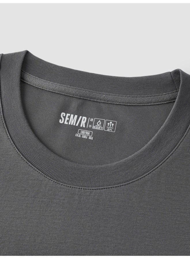 سيمير تيشيرت بدون أكمام بطبعات أمامية وخلفية للرجال - Image 3