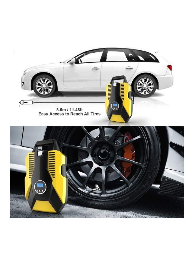 Digital Tyre Inflator with Larger Air Flow with Emergency Light - Image 4