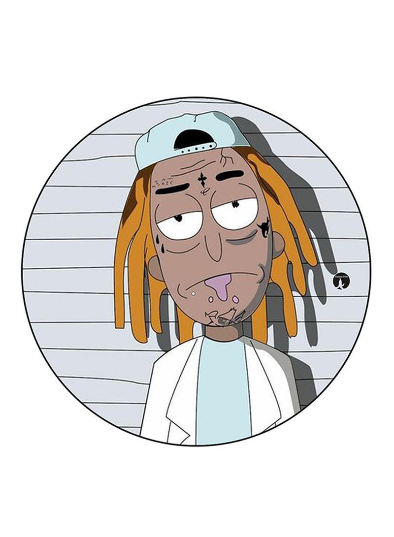 RKN Rick And Morty Printed Mouse Pad  Multicolor