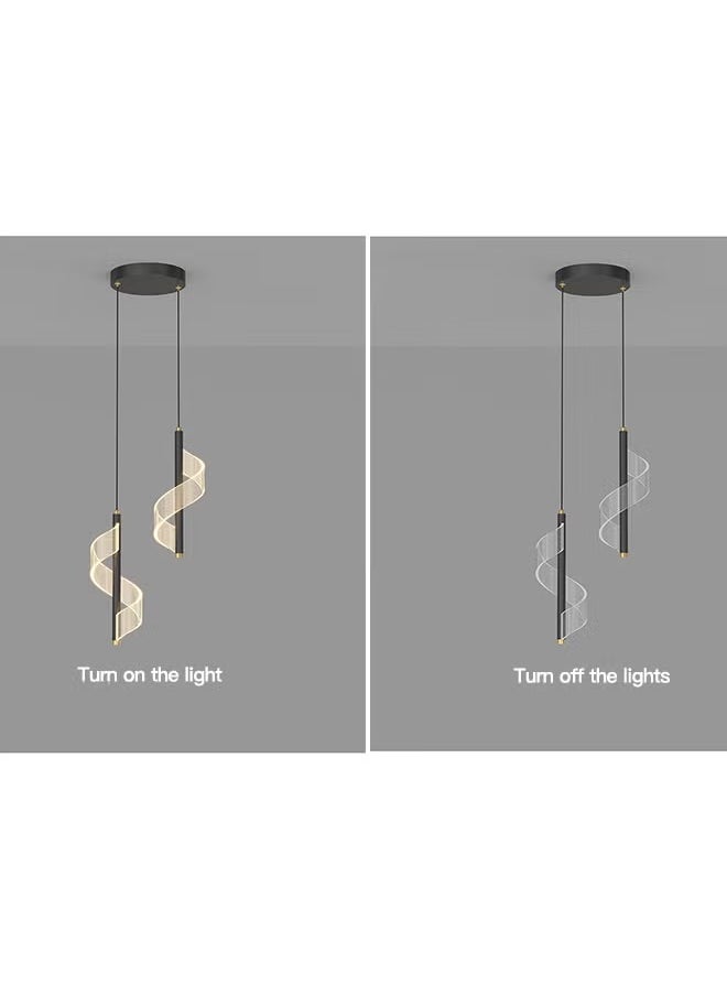 Sharpdo - Nordic LED Pendant Light Interior Lighting Pendant Light For Home Bedside Living Room Decoration Dining Table Aisle Modern Lights Warm Light - Image 1