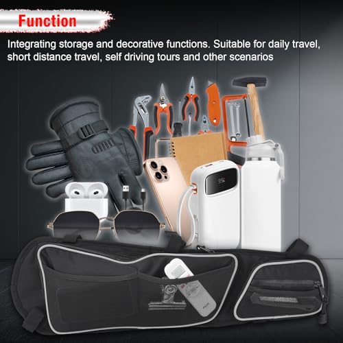 ZAMLIE X3 Door Bags, Front Door Storage Bag With Removable Knee Pads Wear Resistant Zippers For Can Am Maverick X3 MAX Turbo R X DS RS RR XMR XRC for 2017-2025 Storage Side Door Tool Bags, Pack of 2 - Image 3