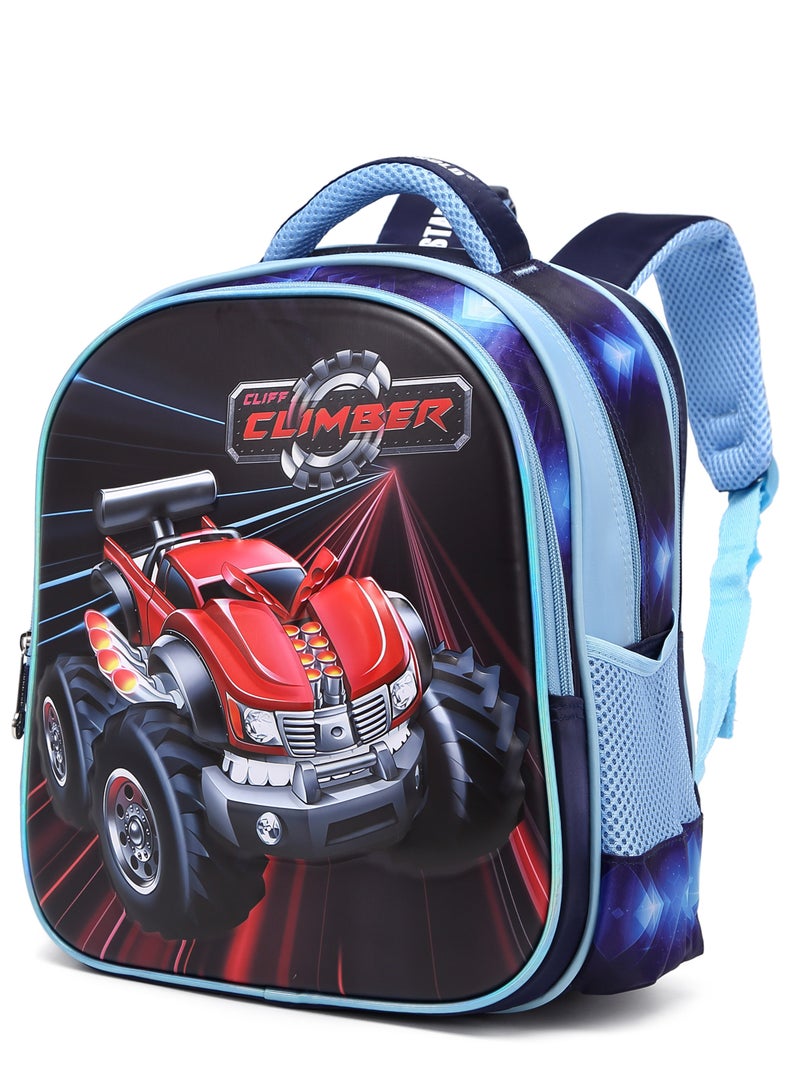 Stargold Baby Backpack 3Pcs Combo For Baby Boy With Adjustable Strap For School 14 Inch  - Image 2
