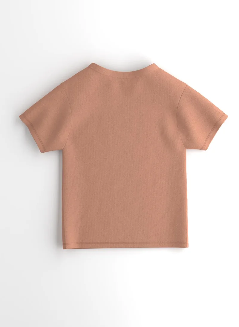 نوتيناتي Nautinati Boys' Pack of 3 Cotton Graphic Print T-shirt