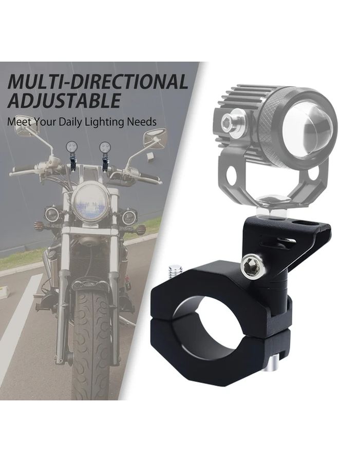 Motorcycle Auxiliary Lamp Mount With Adjustable Gooseneck Quick Release Mechanism Heavy Duty Light Bracket Tool Free Installation Compatible With Front Rear Handlebar Seat Post Secure Locking System For Night Riding Durable Construction For Motorcycles Motor Scooters E Bicycles Black - Image 5