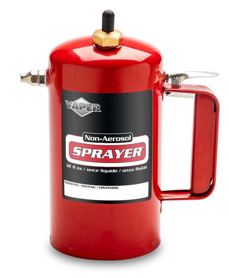 Vaper 19419 Red Spot Spray Non-Aerosol Sprayer (Red) - 32 oz. - Image 1