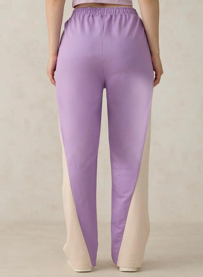 أوجيدر جوغر بنمط كتل الالوان وألواح بتفاصيل خياطة