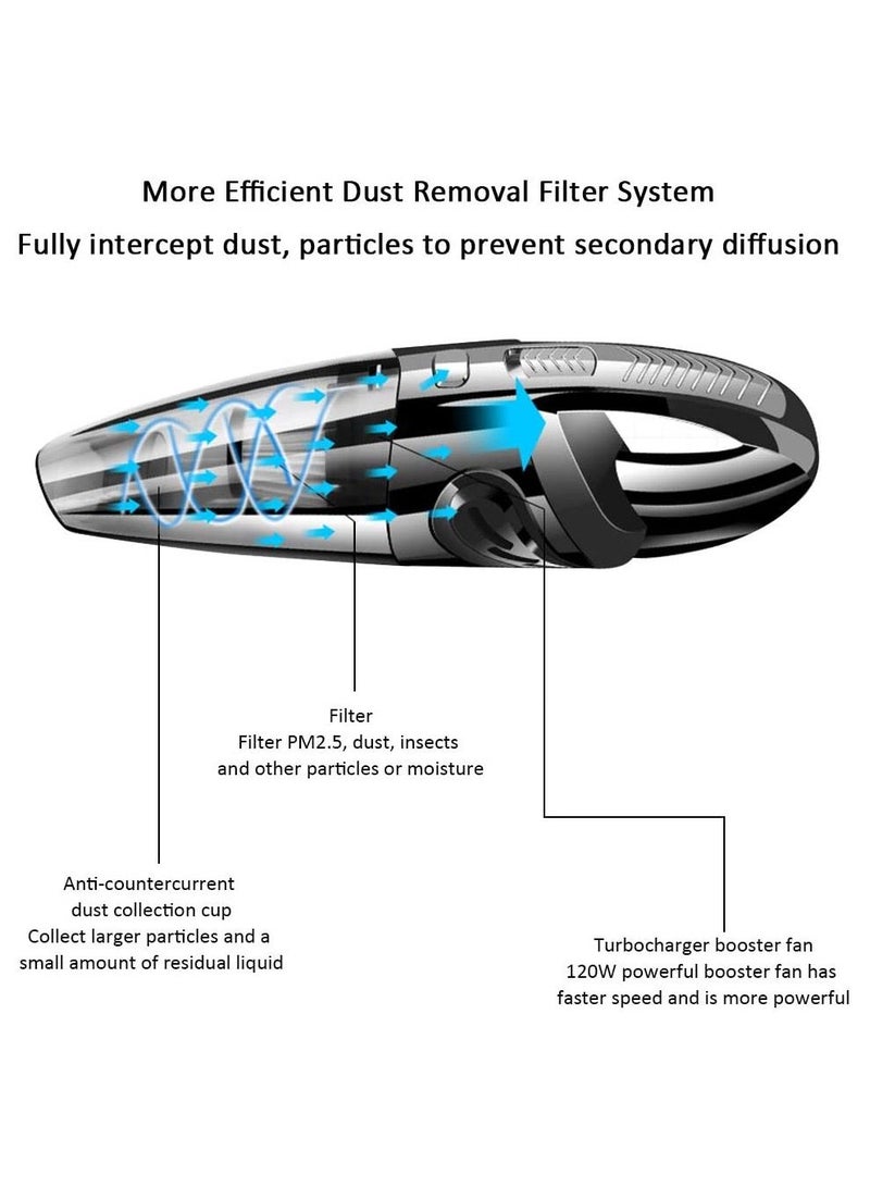 3XR Vacuum cleaner 12v Super suction wet/dry` - Image 1