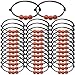 CHRIMISS 40Pcs Basketball Party Favors Sport Theme Charm Bracelets with Basketball Beads Bracelet Sport Party Favors Adjustable Inspirational Bracelets - Image 2