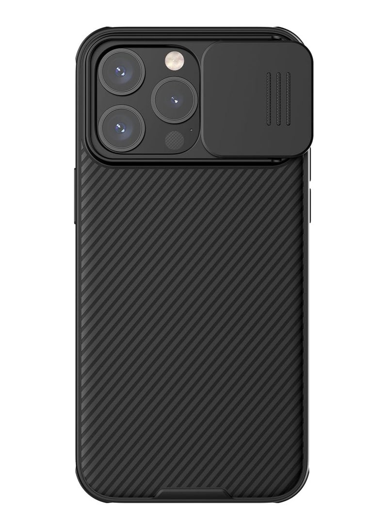 Nillkin CamShield Pro Magnetic Series Case Designed For Apple iPhone 15 Pro Max - Black - Image 1