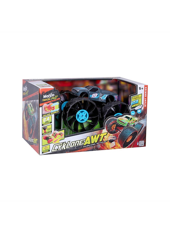 Maisto Cyklone Awt - Usb Rechargeable Vehicle - Dark Blue RC Remote Control Vehicle 2.4Ghz USB Gift for Kids Girls & Boys Electric Powered High Speed Vehicle for All Ages  - Image 3