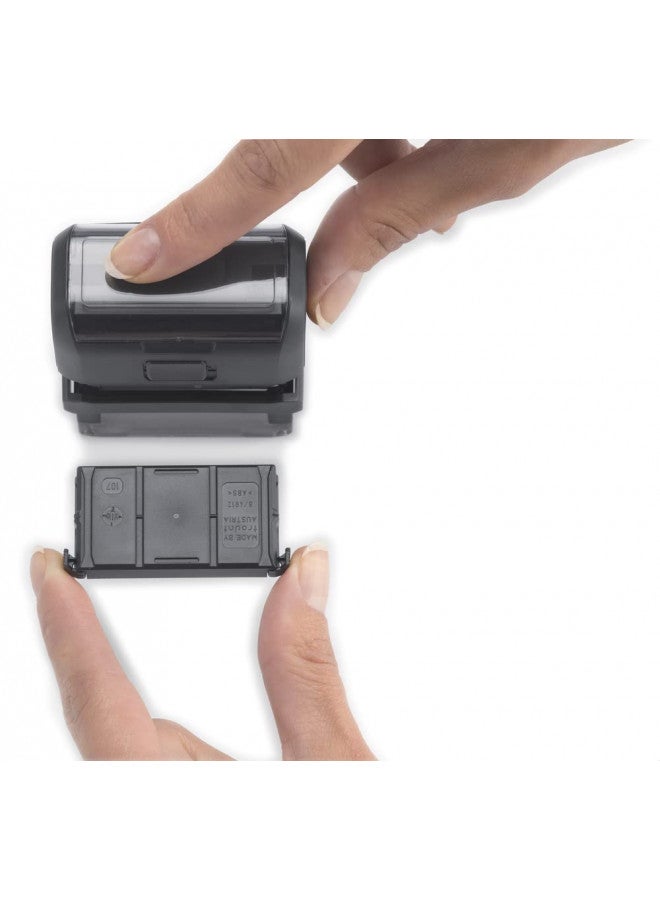Trodat VC4913 Printy Ink Cartridges Replacement for Custom Text Stamp,Black,[Pack 2] - Image 2