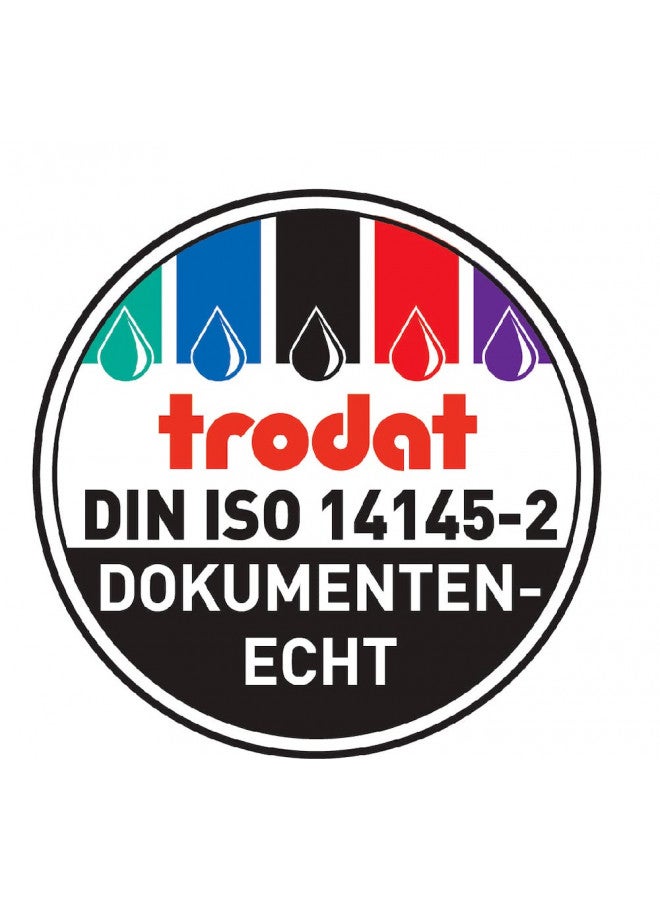 Trodat VC4913 Printy Ink Cartridges Replacement for Custom Text Stamp,Black,[Pack 2] - Image 4
