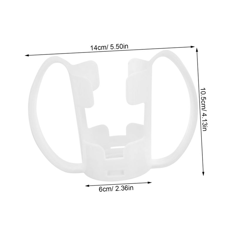 Ergonomic Elderly Drinking Cup Spill Proof Handle Design For Disabled 350ml - Image 3