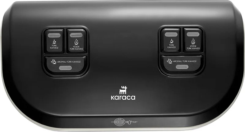 Karaca Hatır Hüp Duet Aroma Turkish Coffee Machine Cream 10 Cup Capacity
