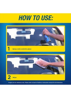 Rain-X 5080233 2-In-1 Glass Cleaner Plus Rain Repellent, 18 Ounce , BLUE  - Image 5