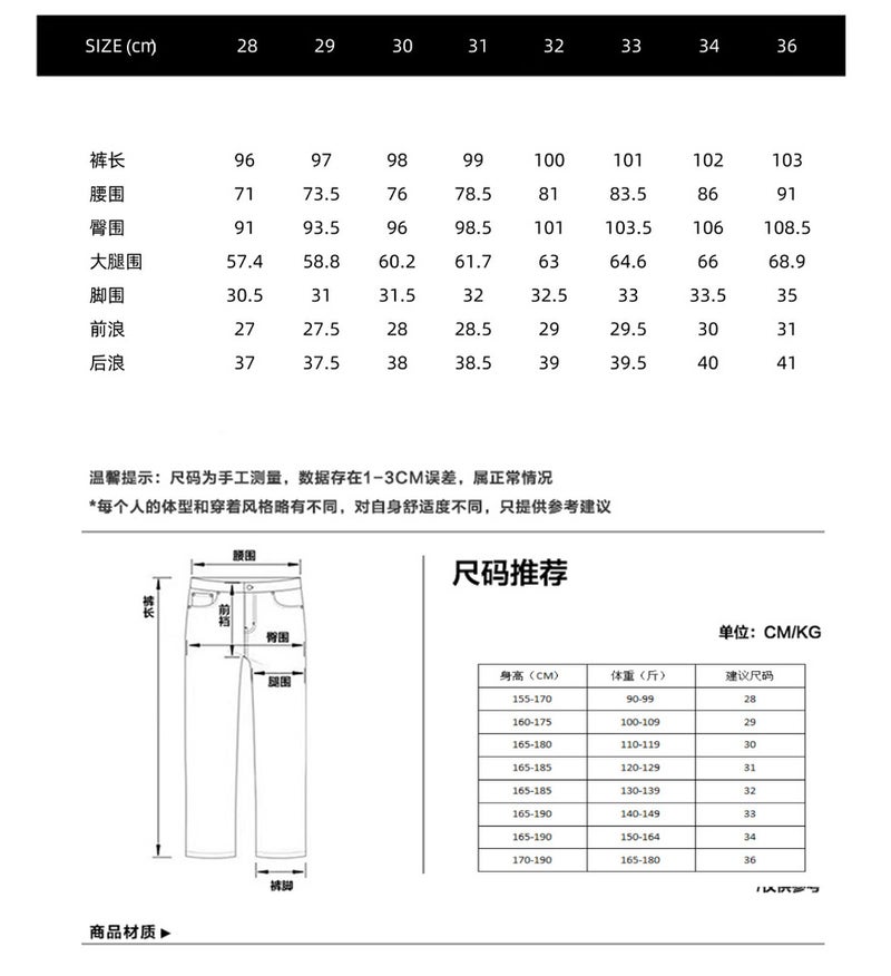 Unisex Classic Denim Jeans Loose Fit Daily Outdoor Wear - Image 5