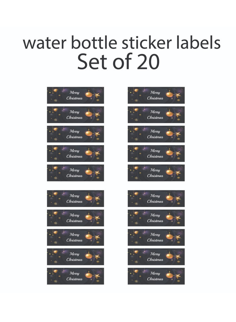 ملصقات ملصقات زجاجات المياه لمستلزمات ديكورات الحفلات - Image 2