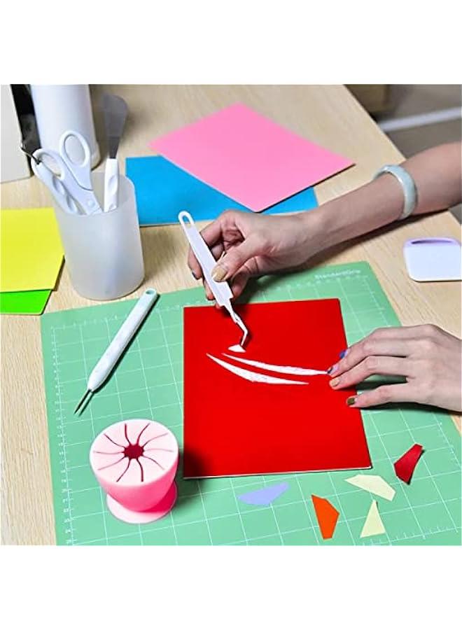 RYNX Craft Essential Vinyl ing Tools Set for Cricut Silhouette Siser Oracal 631 651 751  6 Kit Purple) - Image 5