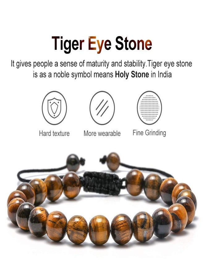 M MOOHAM Bracelet for Men's ( Brown ) - Image 4