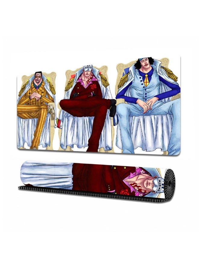 3D Anime One Piece Anti-Dirty Non-Slip Mouse Pad - Image 1