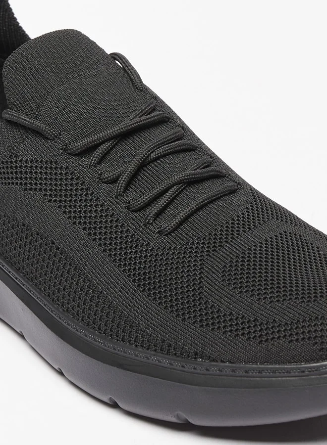 LBL by Shoexpress Men Textured Lace-Up Low Ankle Sports Shoes
