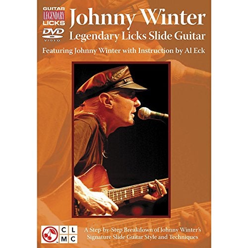 Hal Leonard Johnny Winter Legendary Licks Slide Guitar DVD - Image 5