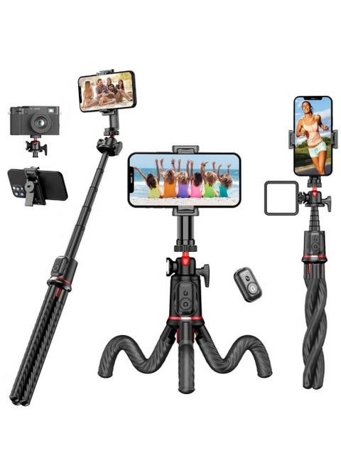 LIXES Phone Tripod Flexible Selfie Stick – Octopus Camera Tripod