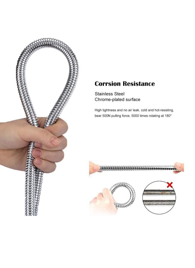 100% Professional choice Angle valve, 10 meter long hose, 1.5 meter nickel hose, 2 hand shattaf, Teflon, copper and Teflon bridge adapter  - Image 4