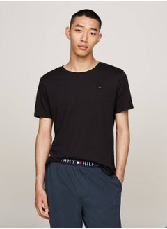 TOMMY HILFIGER Men's 3-Pack Signature Embroidery T-Shirts - Cotton, Multicolour  - Image 2