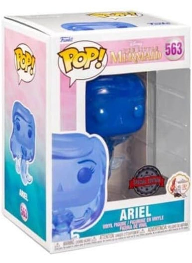 Funko Funko The Little Mermaid Ariel With Blue Bag Translucent Funko Pop Vinyl  - Image 1