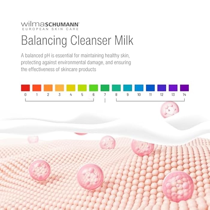 WILMA SCHUMANN Balancing Facial Cleanser Milk, Daily Face Wash, Facial Cleanser for Normal Skin, 7 oz - Image 5