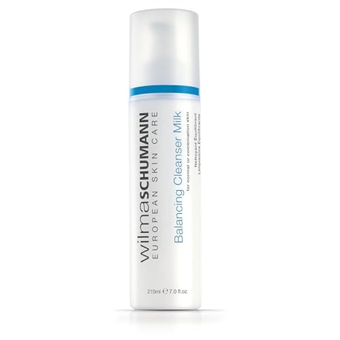 WILMA SCHUMANN Balancing Facial Cleanser Milk, Daily Face Wash, Facial Cleanser for Normal Skin, 7 oz - Image 1