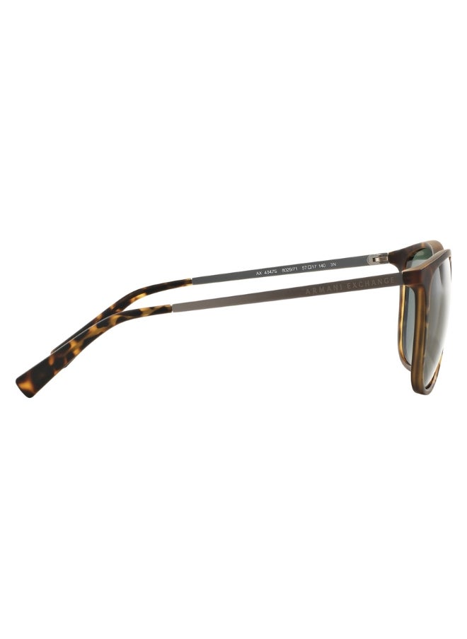 Armani Exchange - Men's Square Sunglasses - AX4047SF -  Lens Size: 57 mm - Image 1