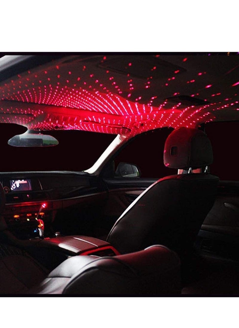 Generic - Car Roof Star Light Project, Jestar Auto Roof Star Projector Lights USB Flexible Ceiling Light Interior Night Light Romantic Galaxy Atmosphere Lights Portable Night Lamp Decorations for Car - Image 1