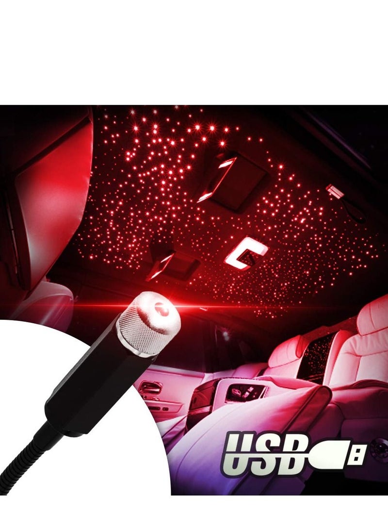 Generic - Car Roof Star Light Project, Jestar Auto Roof Star Projector Lights USB Flexible Ceiling Light Interior Night Light Romantic Galaxy Atmosphere Lights Portable Night Lamp Decorations for Car - Image 1