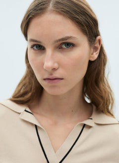 MANGO Jersey With Contrasting Lapels And Trims  - Image 4