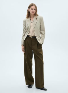 MANGO Jersey With Contrasting Lapels And Trims  - Image 1