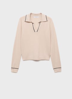 MANGO Jersey With Contrasting Lapels And Trims  - Image 5