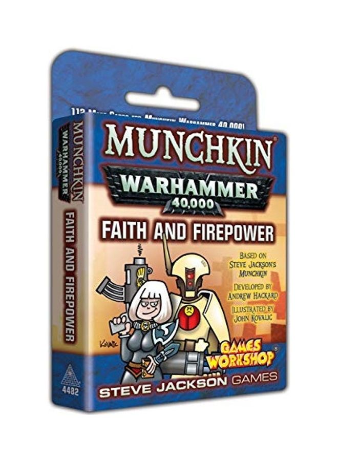 ستيف جاكسون جيمز لعبة "Munchkin Warhammer 40000 Faith And Firepower" - Image 1