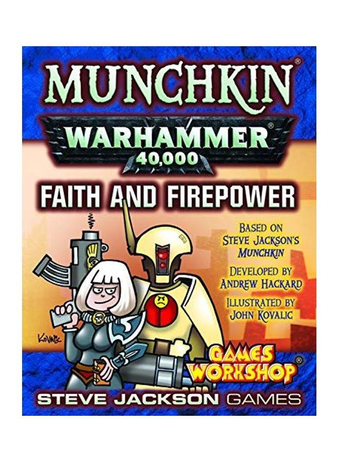 ستيف جاكسون جيمز لعبة "Munchkin Warhammer 40000 Faith And Firepower" - Image 2