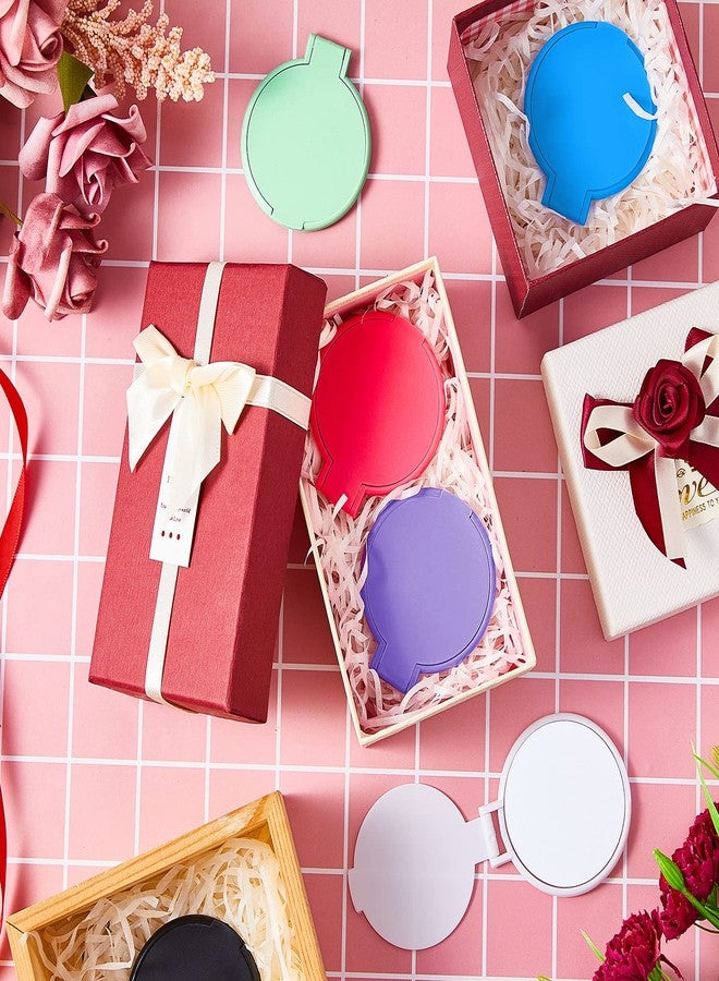 Jetec مجموعة جيتيك من 12 قطعة مرايا مدمجة هدايا بالجملة مرايا جيب صغيرة عتيقة لمحفظة مستحضرات تجميل قابلة للطي دائرية للسفر والاستخدام اليومي هدايا حفلات للنساء (ألوان كلاسيكية) - Image 5