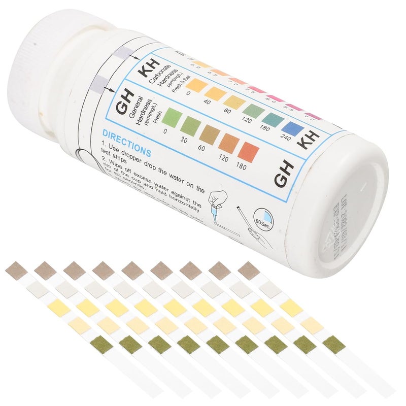UPKOCH 50pcs Swimming Ph Test Strips Water Quality Testing Tool for Aquarium and Fish Tank High Sensitivity Ph 0-14 Universal Water Test Strips for Swimming Pool Maintenance - Image 1