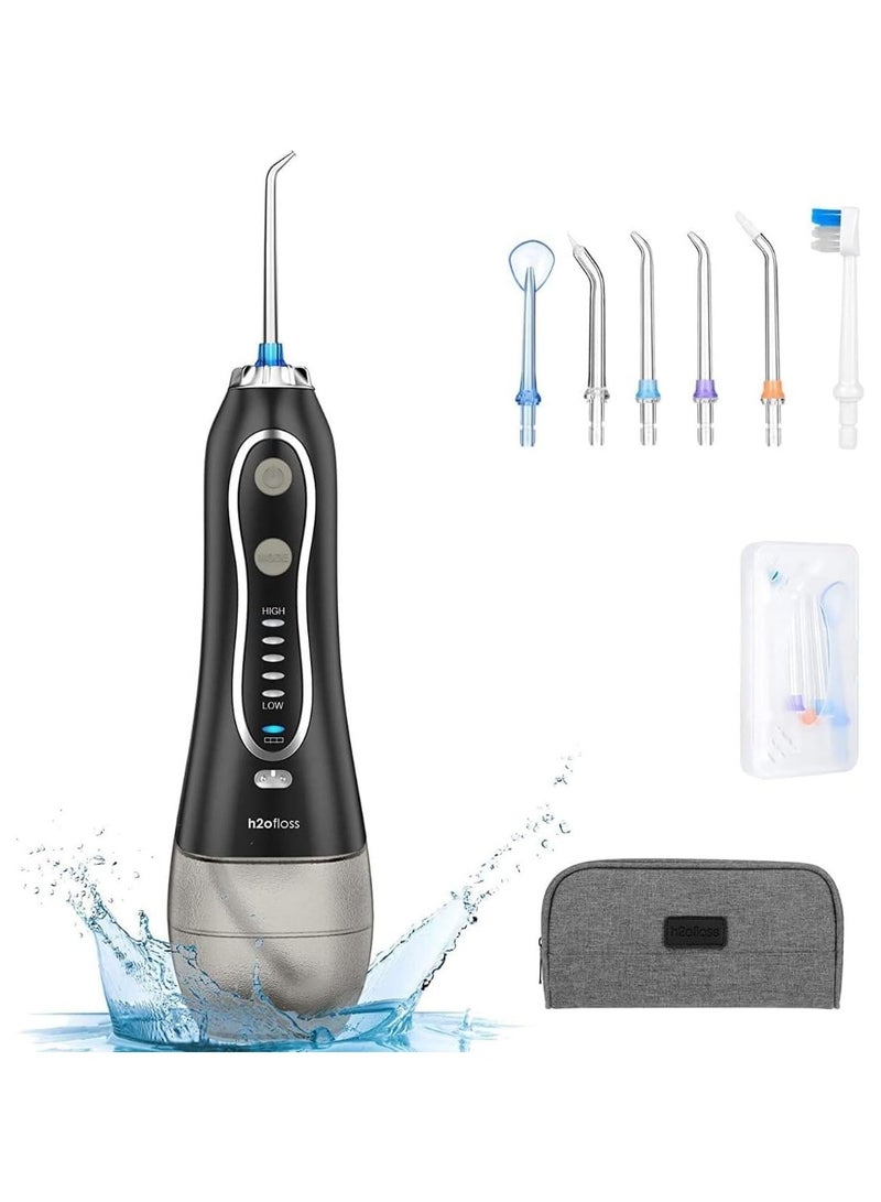 Professional Water Flosser, Cordless Oral Irrigador,  for Teeth Braces Gums Care and Deep Cleaning, Rechargeable Dental Flosser, with Ipx7 Waterproof Design, Portable BPA-Free Teeth Cleaner for Home and Travel - Image 1