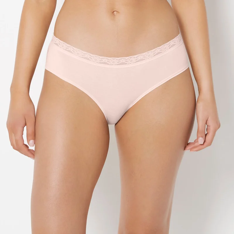 لا سينزا La Senza Ultrasoft Modal Hipster Panty with Lace Trim