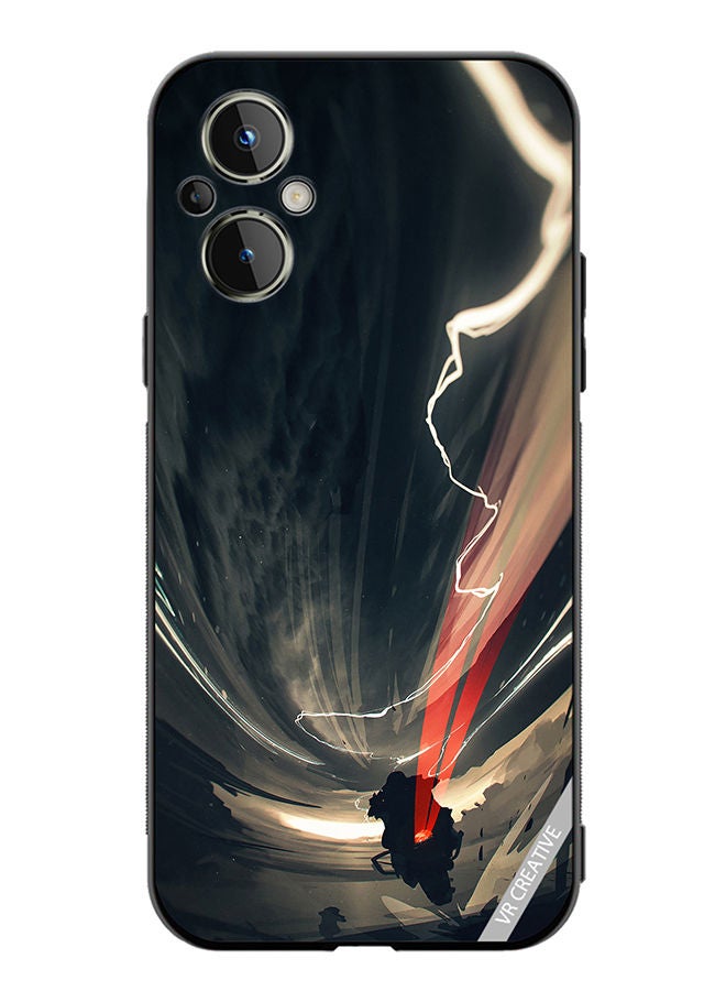 VR CREATIVE Protective Case Cover For OnePlus Nord N20 5G Abstract Design Multicolour - Image 1