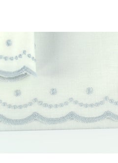 Bumble & Bird Bumble & Bird - Plumeti Baby Bedding Set For Bassinet - 3pcs - Grey  - Image 4