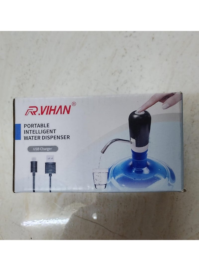R.VIHAN Portable Intelligent Powered Water Dispenser with USB Charging Cable - Image 1