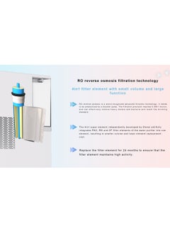 4-Stage Reverse Osmosis Water Purifier Dispenser / 3s Hot Water / Cold Water / Touch Display / Connects to Pipeline Water - Black - pzsku/ZD702323210BD839C8958Z/45/_/1731074583/631adc76-1952-438e-9013-1df502da8bae