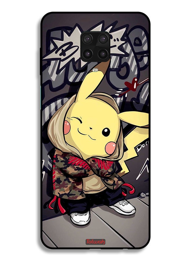 Tolwak Xiaomi Redmi Note 9 Pro Protective Case Cover Pichku Art - Image 2