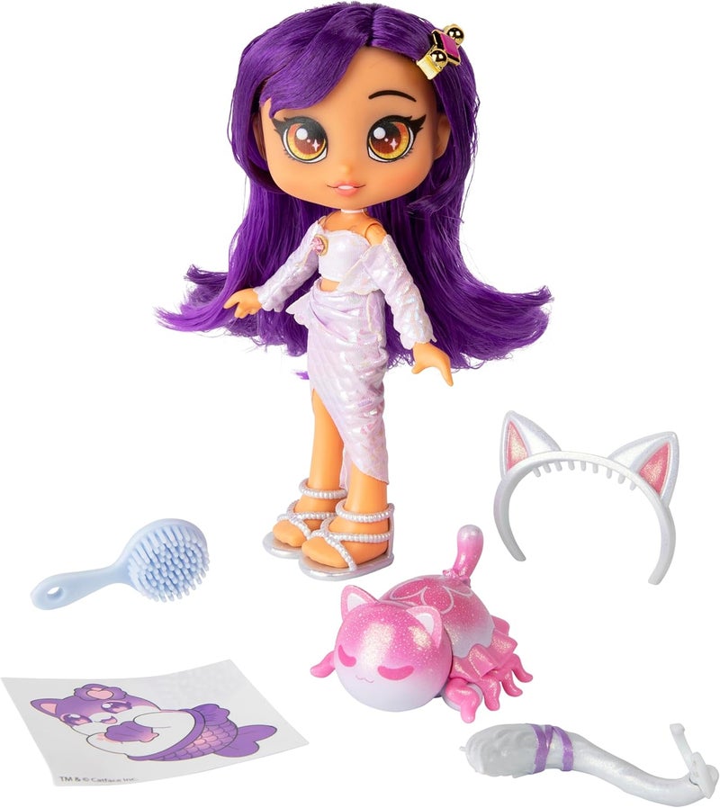 Aphmau Fashion Doll & Accessories Mermaid, 5 Mystery Surprise Toys, Exclusive Glitter MeeMeows Mini Figure, Official Merch - Image 5